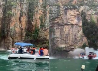 Tragedie in Brazilia ! Brazil rock collapse