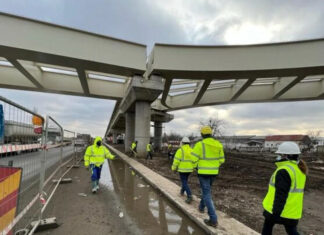 Au fost reluate lucrarile la pasajele Domnesti si Oltenitei Centura Bucuresti