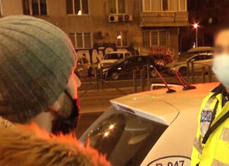 Livrator mancare din Bucuresti prins drogat volan