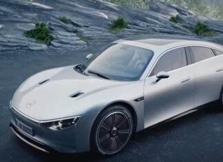Mercedes-Benz a prezentat prototipul electric VISION EQXX Mercedes-Benz VISION EQXX