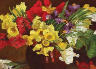 Tablou semnat Luchian