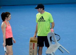 Darren Cahill a avut o reactie de entuziasm in setul secund al confruntarii de la Acapulco Darren Cahill