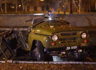 Cum arata estul Ucrainei dupa bombardamentele din ultimele zile Masina militara afectata