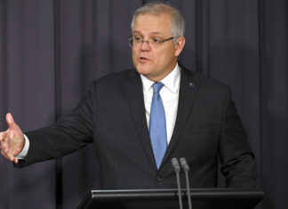 Australia acuza China de intimidare Prim-Ministrul Australian Scott Morrison