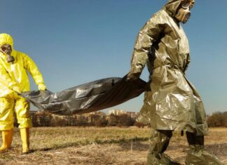 Saci pentru cadavrele din Ucraina