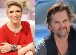 Teo Trandafir, scoasa din sarite de Florin Piersic jr Teo Trandafir si Florin Piersic Jr.