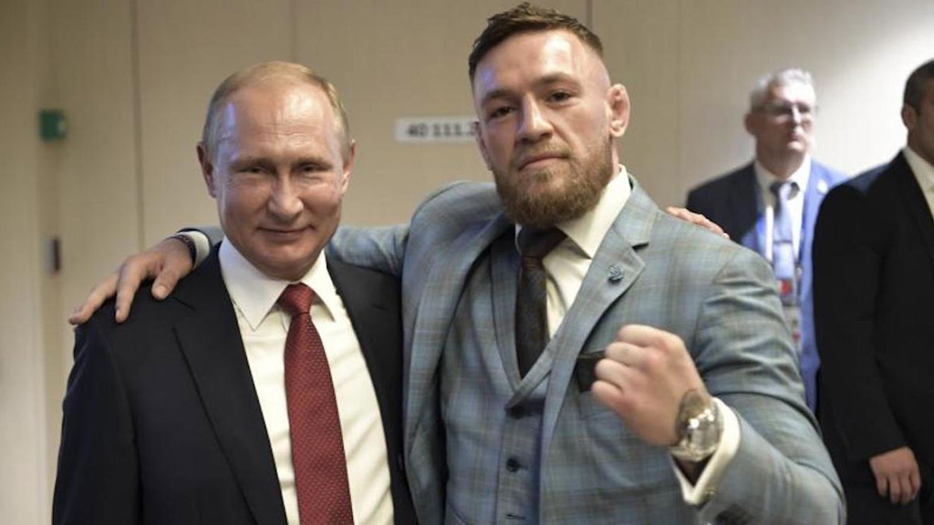 Conor McGregor si Vladimir Putin