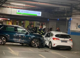 Accident cu cinci masini