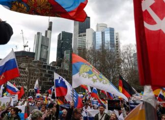 Manifestatii pro-ruse in Germania