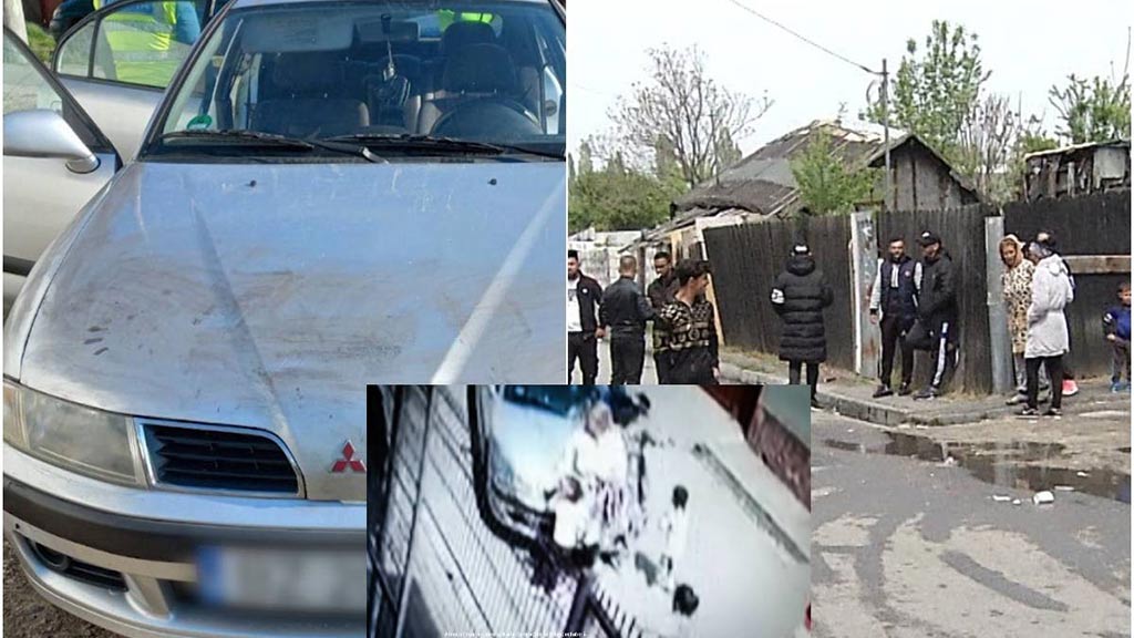 Sofer filmat in timp ce calca doi copii in Bucuresti Sofer filmat in timp ce calca doi copii in Bucuresti