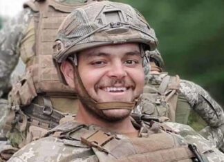 Soldat britanic in Mariupol