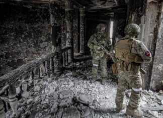 Spectacol de groaza in Mariupol