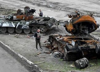 Bilantul real al pierderilor Rusiei, publicat din greseala de un site pro-Kremlin Tancuri rusesti distruse