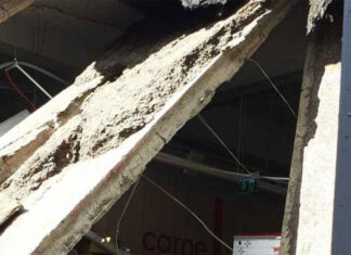 Tavanul unui magazin Profi din Turda s-a prabusi Tavan prabusit in magazinul Profi din Turda