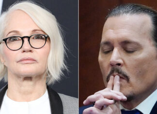 Ellen Barkin si Johnny Depp