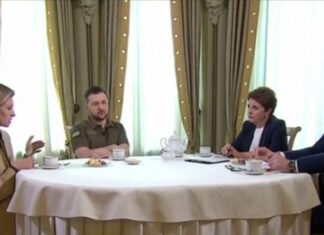 Zelenski, primul interviu alaturi de sotia sa, Olena Primul interviu al lui Zelenski alaturi de sotia sa, Olena